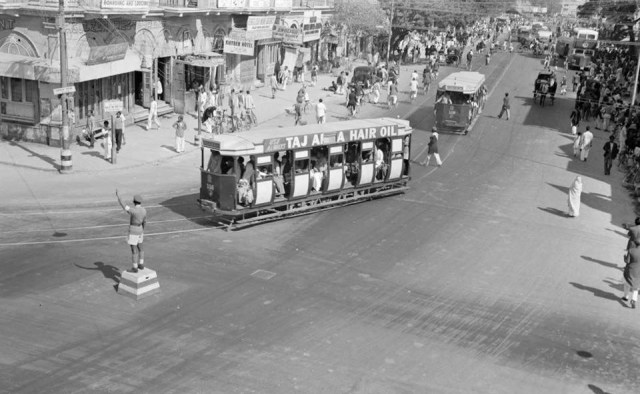 1950 - Trams on Preedy Street